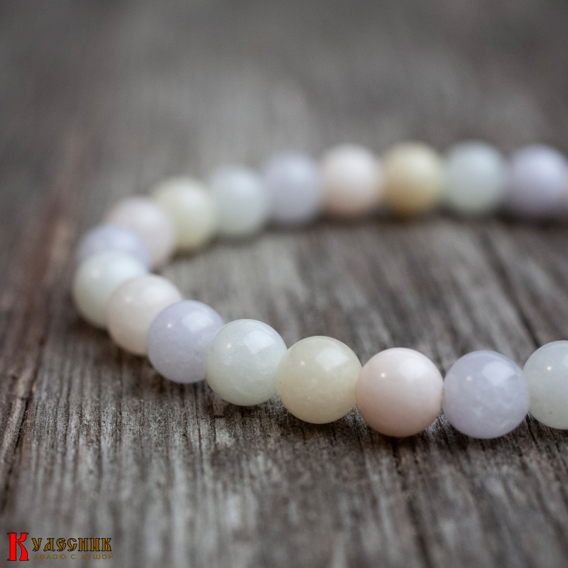 Браслет "Пастель" из берилла